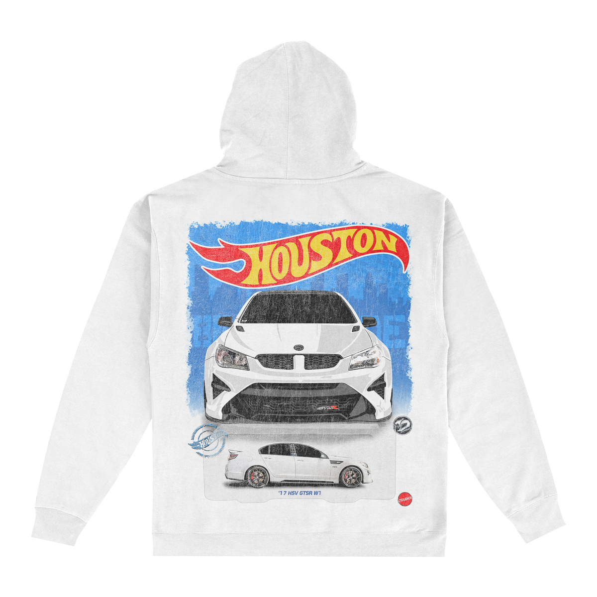 HOUSTON HOT WHEELS HOODIE