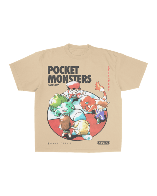POCKET MONSTERS TRIO T-SHIRT