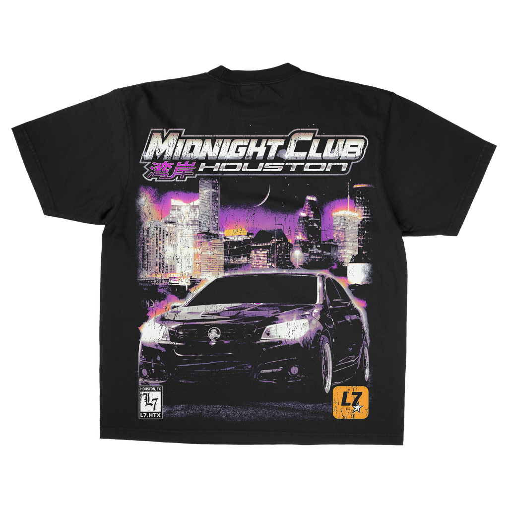 MIDNIGHT CLUB HOUSTON T-SHIRT