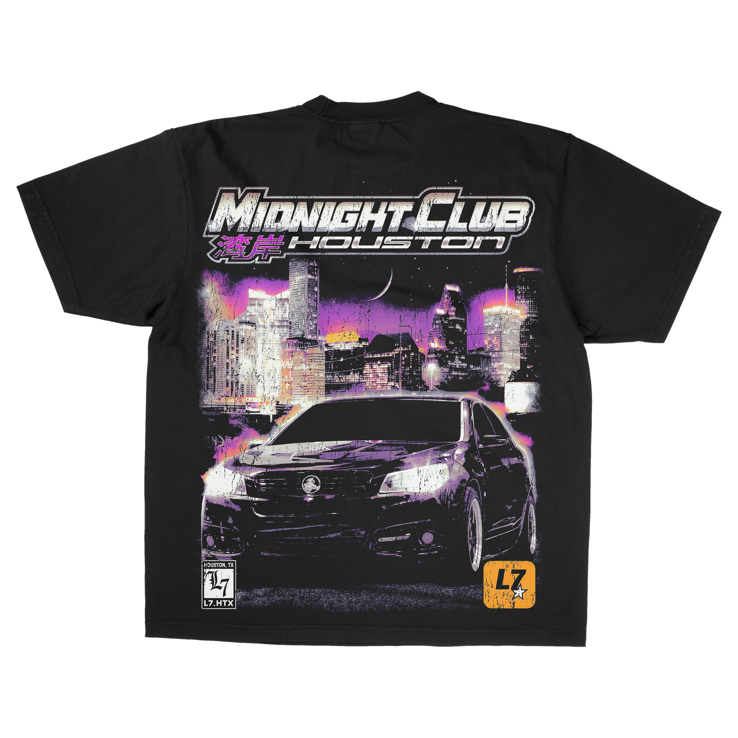 MIDNIGHT CLUB HOUSTON T-SHIRT