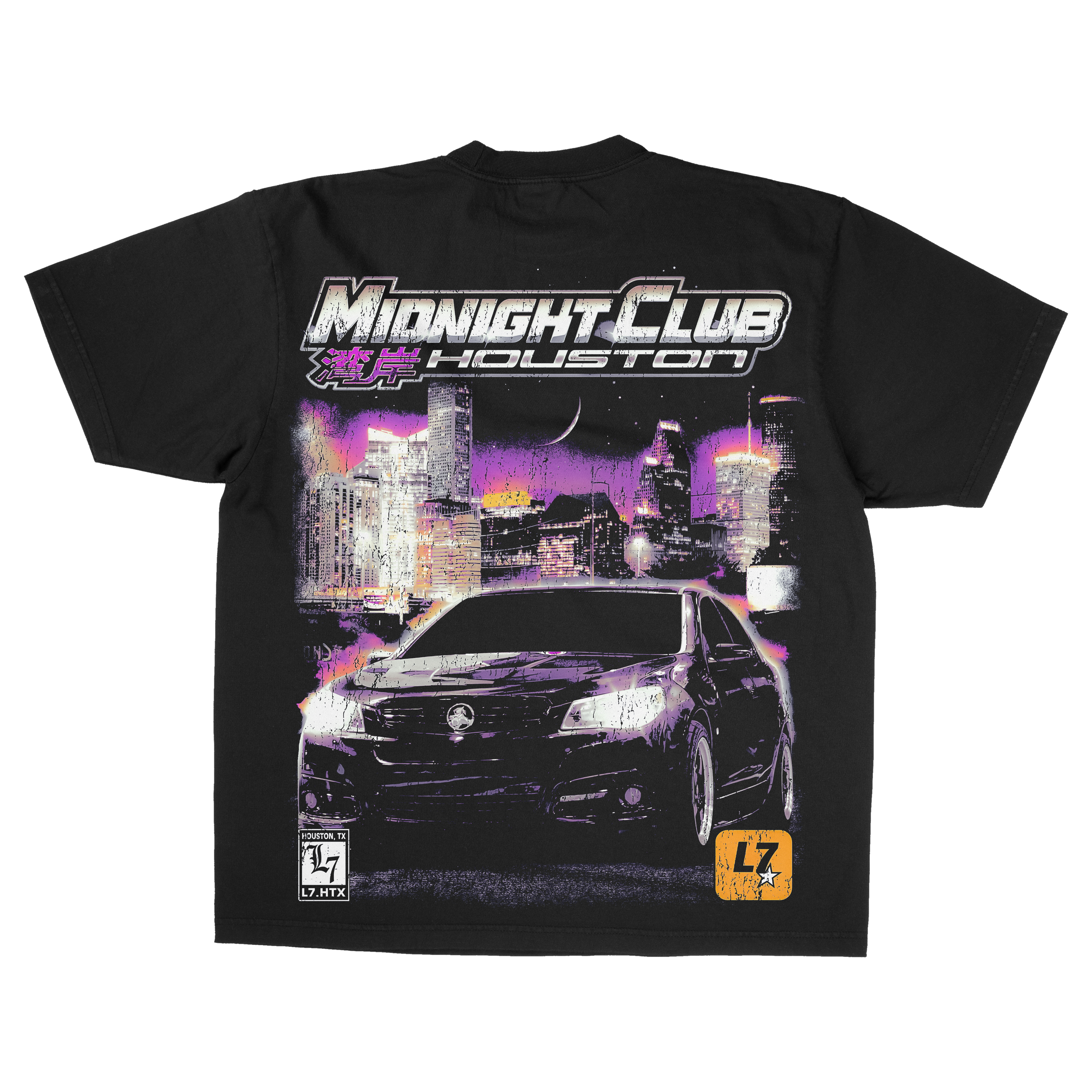 MIDNIGHT CLUB HOUSTON T-SHIRT