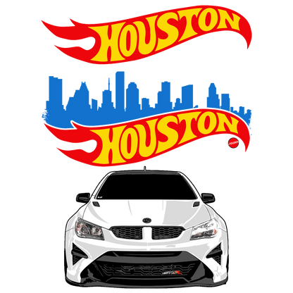 HOUSTON HOT WHEELS T-SHIRT