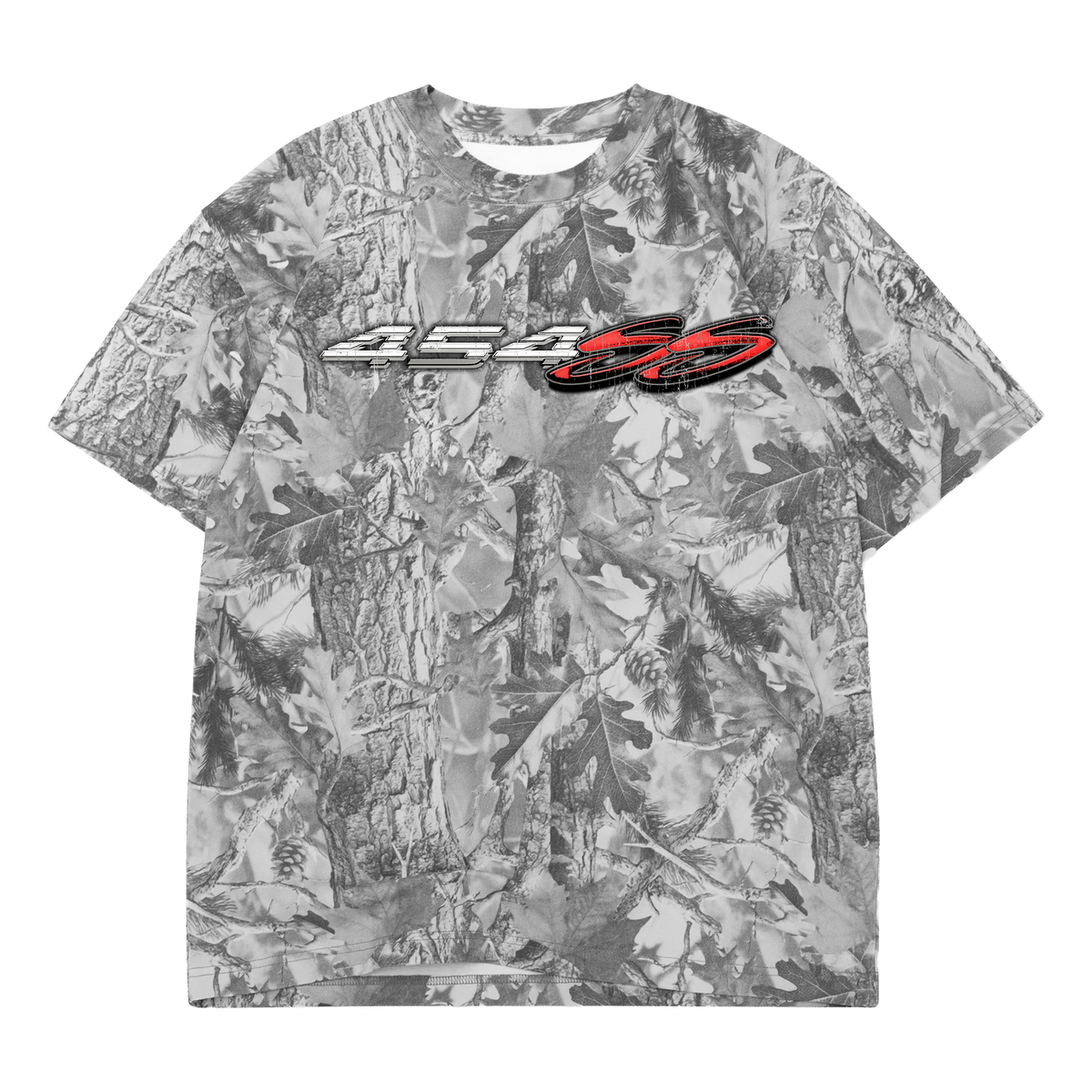 454SS GREY CAMO T-SHIRT